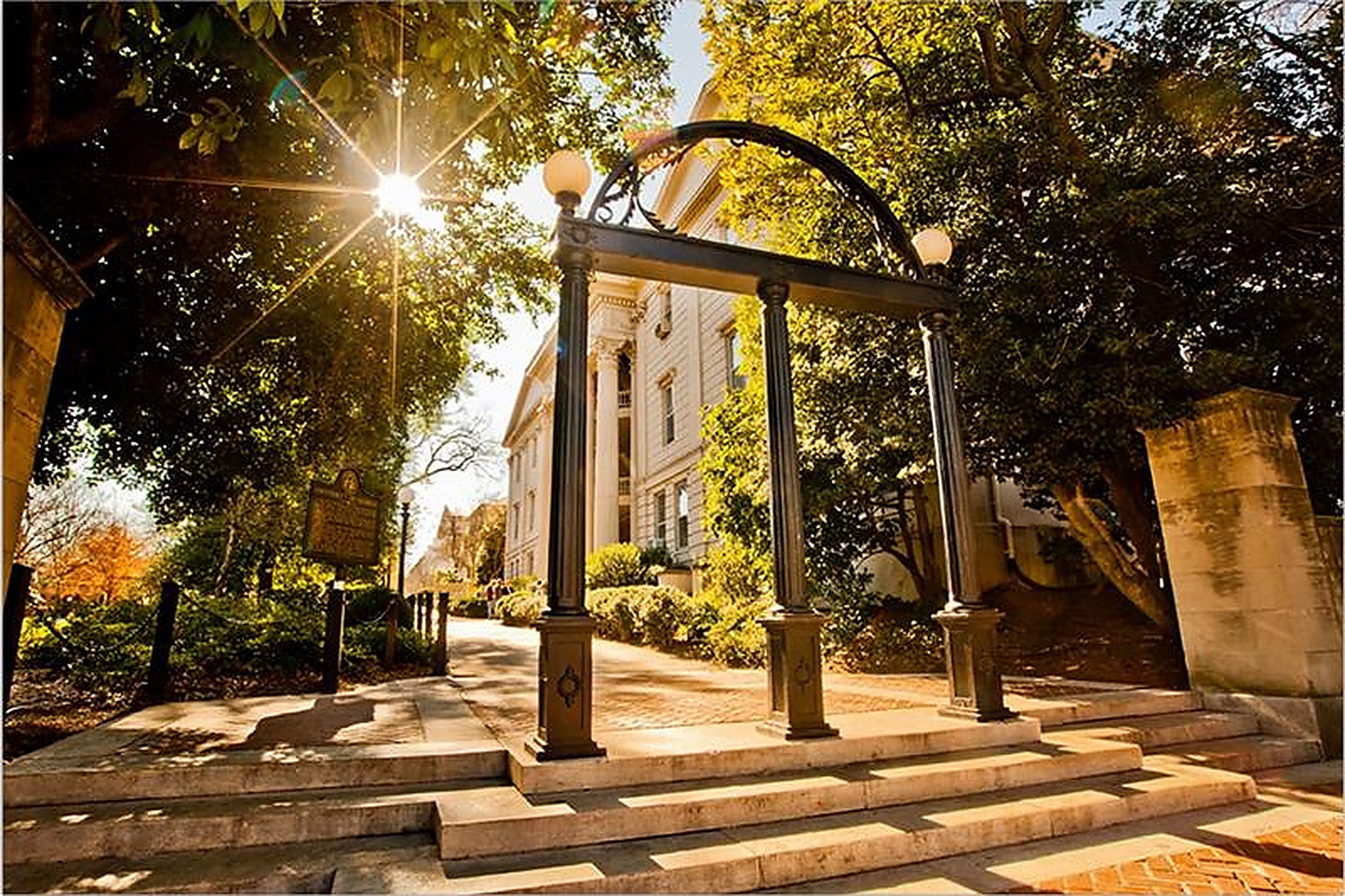Athens landmark entrance